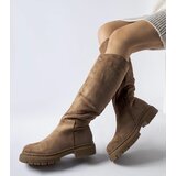 Gemre Brown flat insulated boots Millbrook | shoptok.hr