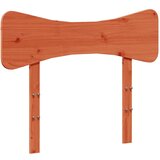 vidaXL Vzglavje voščeno rjava 90 cm trdna borovina | Shoptok.si