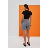 Marisse Women's Shorts L-Sh-4014 White_Black | ePonuda.com