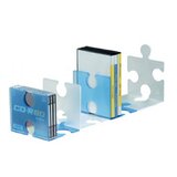 Han Držači za knjige ili CD-e, slagalica, Prozirno plava | shoptok.hr