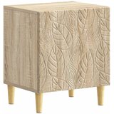 vidaXL Nočna omarica Sonoma hrast 43 x 34,5 x 50 cm Inženirski les, (5000247521) Cene