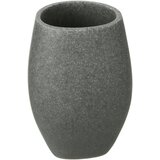 5five čaša za četkice stone 10X7X7cm poliresin tamno siva Cene