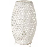 Casa Selección Bela bambusova namizna svetilka z bambusovim senčnikom (višina 36 cm) – Casa Selección