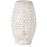 Casa Selección Bijela stolna lampa s bambusovim sjenilom (visina 36 cm) – Cijene