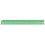  Staklenik s čeličnim okvirom zeleni 54 m² 18 x 3 x 2 m | shoptok.hr