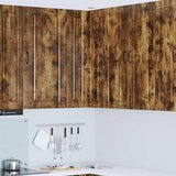  Zidni kutni ormar Dimljeni hrast 57 x 57 x 100 cm | shoptok.hr