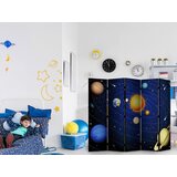 Artgeist PARAVAN 225/172/3 cm modra, črna | Shoptok.si