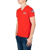 NASA Majice & Polo majice BASIC FLAG V NECK Rdeča | Shoptok.si