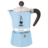 Bialetti Rainbow Azzurro 3 Cup - Moka Pot Lonče Cene