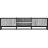 TV ormarić sivi Sonoma 160x35x41 cm Konstruirano drvo i metal | Eponuda.com