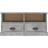 TV ormarić boja betona 93x35,5x45 cm od konstruiranog drva | shoptok.hr