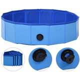  Sklopivi bazen za pse plavi 80 x 20 cm PVC | Eponuda.com