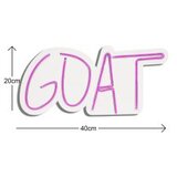 WALLXPERT dekorativna plastična led rasveta goat pink | ePonuda.com