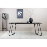 Venture Home Petra pravokutni blagovaonski stol 190 × 90 cm, crni | shoptok.hr