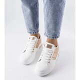 Gemre White sneakers with pink inserts Deans | Shoptok.si