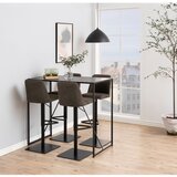 Actona Antracitno siva barska stolica podesive visine (visine sjedala 78,5 cm) Avanja – | shoptok.hr