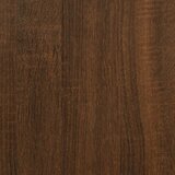  Okvir kreveta bez madraca smeđa boja hrasta 75x190 cm drveni | shoptok.hr