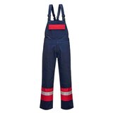 PORTWEST Radne pantalone na tregere Bizflame FR57/ teget/crvena Cene
