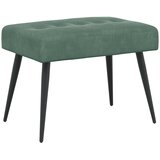  Klupa s gumbastim tkanjem Morska zelena 60 x 40 x 45 cm Baršun | Eponuda.ba