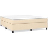  Box spring posteljni okvir krem 180x200 cm blago, (20792252) | Shoptok.si
