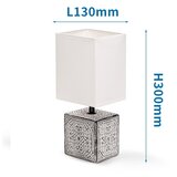 Aigostar Stona lampa 1xE14/40W/230V siva/bela | Eponuda.com