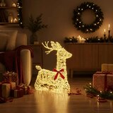 3D Božićni irvas LOVIISA 140 LED lampica Topla bijela - Topla bijela | shoptok.hr