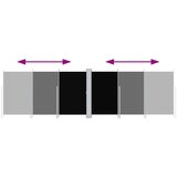 Uvlačiva bočna tenda crna 180 x 600 cm | Eponuda.com