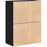  Ormari s 2 ladice 2 kom crni hrast 60x31x40cm konstruirano drvo | shoptok.hr