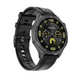 Ms Mobile DT5 Smart Watch crni (crna silikonska i braon kožna narukvica) | Eponuda.com