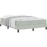  Krevet s opruga kutije Svijetlo siva 140 x 220 cm tkanina | shoptok.hr