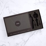 Vonshef 9 delni set za koktajle Parisian - mat črn | Shoptok.si