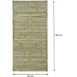 Verdelook ograda drvena panel 180x90 cm | ePonuda.com