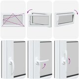  Kletno okno "RISOR" 100x60 cm vrtljivo-nagibno DIN desno antracitno | Shoptok.si