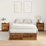 Krevet s ladicama Staro drvo 120 x 190 cm Konstruirano drvo | Eponuda.ba
