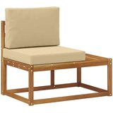  Set vanjskih sofa s jastukom 6 Komad Prirodna i bež | shoptok.hr