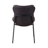 Kayoom STOL, tekstil temno rjava, svetlo rjava | Shoptok.si