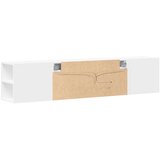  Zidni TV ormarić s LED svjetlima bijeli 180 x 31 x 39,5 cm | shoptok.hr