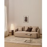 Kave Home Bež raztegljiva sedežna garnitura iz šenilje 218 cm Laira – | Shoptok.si