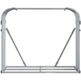  Držač za cjepanice svjetlosivi 120x45x100 cm pocinčani čelik | shoptok.hr