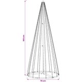  LED božićno drvce 165 cm 270 LED lampica Topla bijela Željezo | shoptok.hr