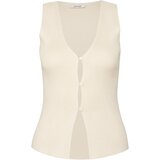 Orsay Beige Women's Gilet - Women | Shoptok.si