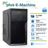PCPLUS E-machine i5-12400 16GB 500GB NVMe SSD Windows 11 Home namizni računalnik