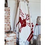 Dekordom Ćebe cotton christmas 200x230 - 22152-a - raindeer red ( 023777 )