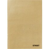 STREET zvezek A4 shine, mali karo, 54 listov, sortirano, 1 kos | Shoptok.si