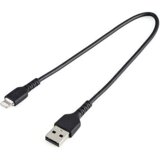 StarTech.com RUSBLTMM30CMB kabel za mobitel Crno 0,3 m USB A Lightning | Shoptok.si