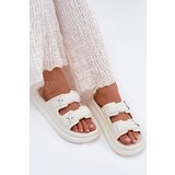 Boto Women Foam Sandals On Platform Ecru Falowena | shoptok.hr
