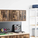  Garažni zidni ormarići 2 kom boja hrasta od konstruiranog drva | shoptok.hr