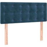  Uzglavlje tamnoplavi 90x5x78/88 cm baršunasti | shoptok.hr