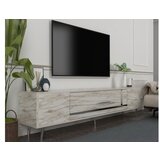 Hanah home tv polica Dekop1 ephesus marble silver | ePonuda.com