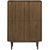 House Nordic Tamno smeđi ormarić u dekoru hrasta 100x140x40 cm Darwin – | shoptok.hr